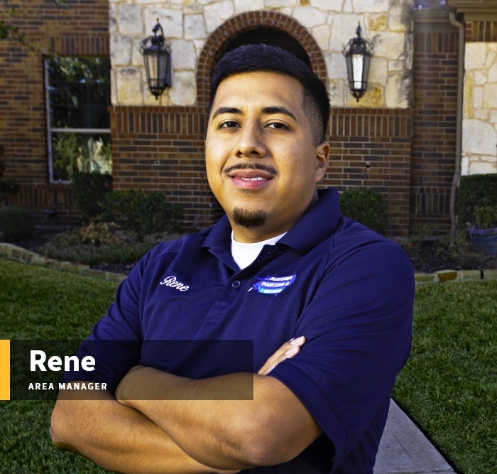 Rene Area Manager smiling